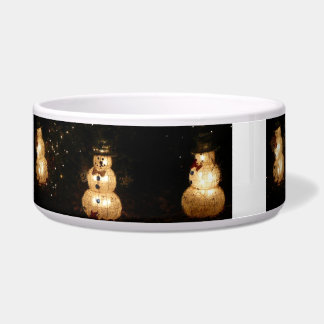 Comedero Pantalla de luz de vacaciones de Snowman