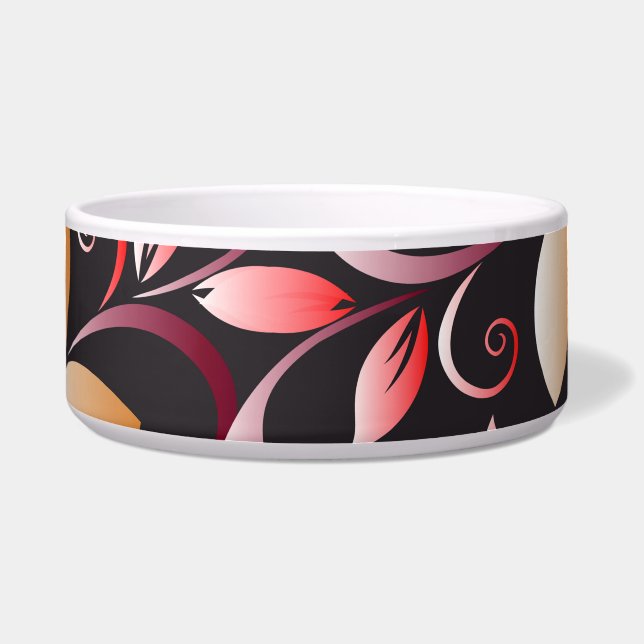 Comedero Papel de pared de flores 7 (Frente)