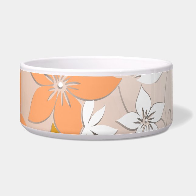 Comedero Papel de pared de flores 8 (Frente)