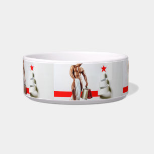 Comedero Papel espiral blanco de compras de Navidad de Slip