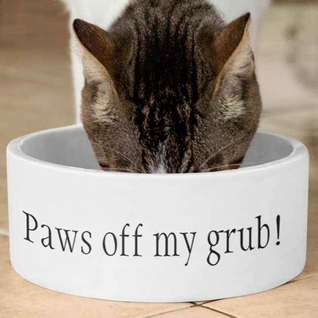 Comedero Paradas de mi Mascota Grub Funny del Perro Humor (Subido por el creador)