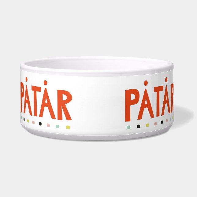 Comedero Påtår ceramic Pet Bowl (Frente)