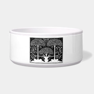 Comedero Patrón Beardsley de árbol Art Nouveau