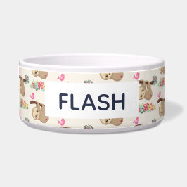 Comedero Patrón boca abajo de la ranura de color marrón rot