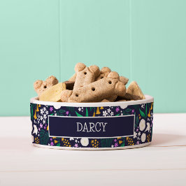 Comedero Patrón Botánico Floral de la Luna de la Noche