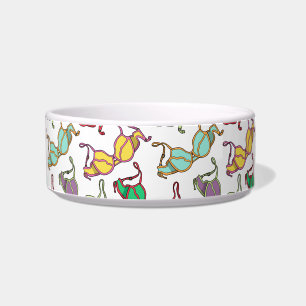 Comedero Patrón Bra multicolor