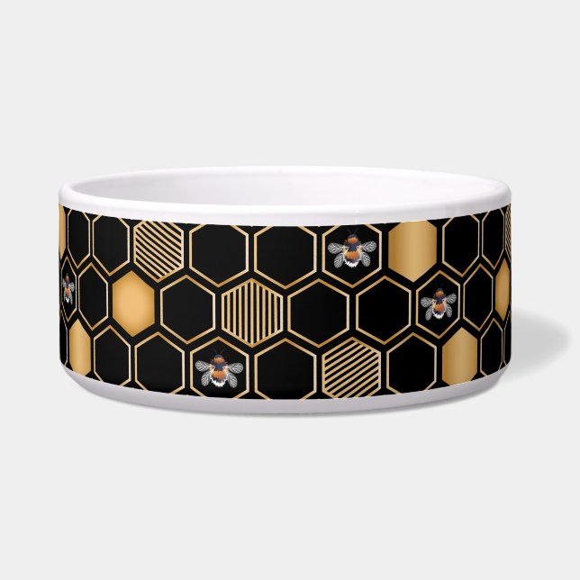 Comedero Patrón de abeja (Frente)