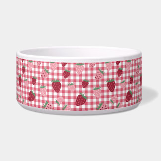 Comedero Patrón de campo de fresa