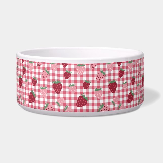 Comedero Patrón de campo de fresa (Frente)