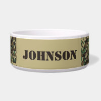 Patrón de camuflaje de nombre personalizado