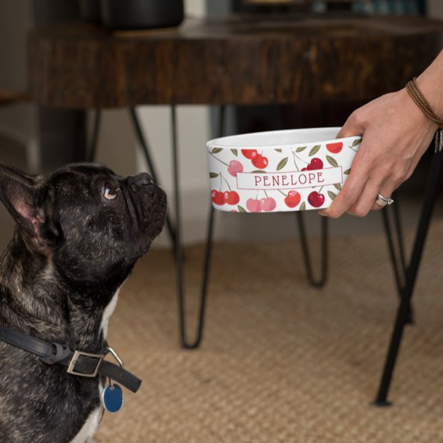 Comedero Patrón de cerezo dulce | Monograma (Subido por el creador)