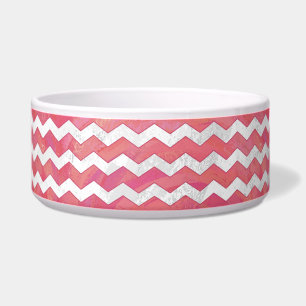 Comedero Patrón De Chevron De Salmon Swirl