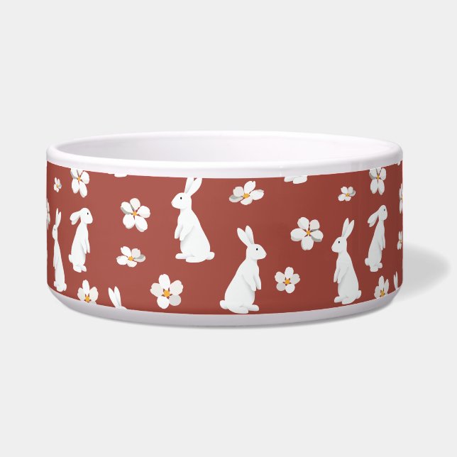 Comedero Patrón de conejo de Año Nuevo chino (Frente)