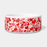 Patrón de corazones el día de San Valentín