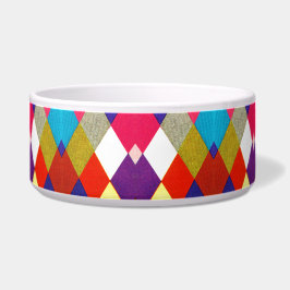 Comedero Patrón de diamante vintage