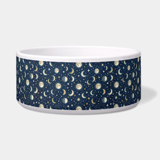 Comedero Patrón de estrellas y luna