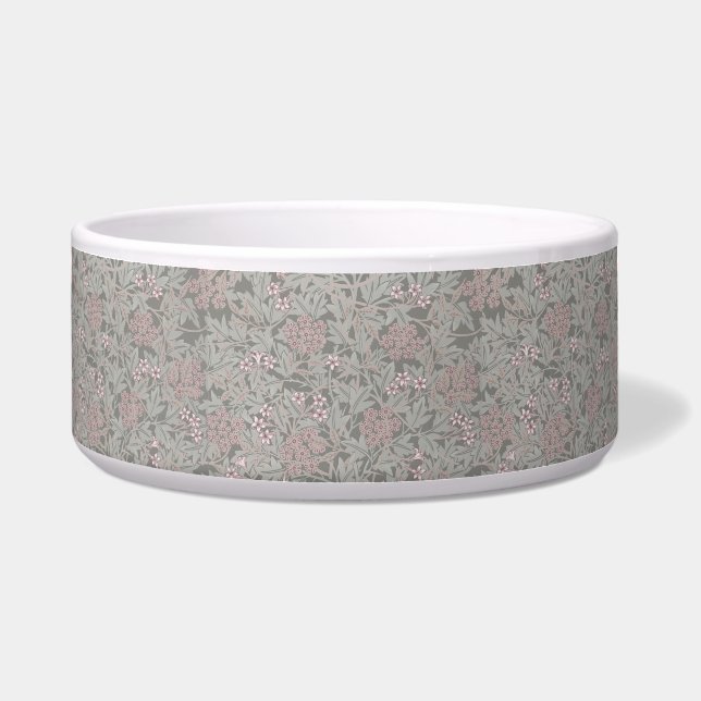 Comedero Patrón de Flor de Jazmín de William Morris (Frente)