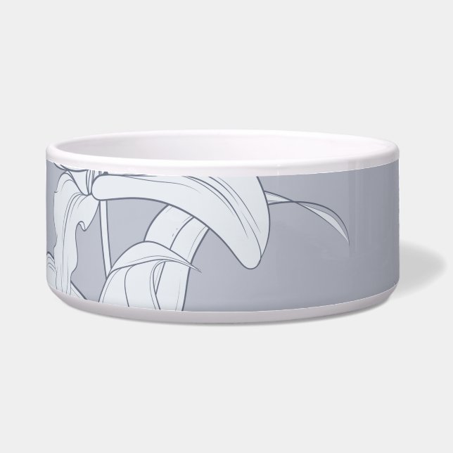 Comedero Patrón de flores 12 (Frente)