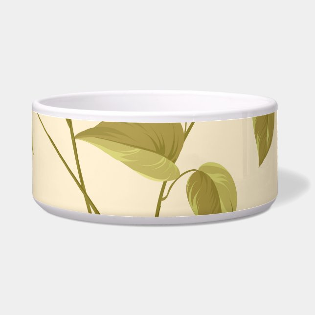 Comedero Patrón de flores 16 (Frente)