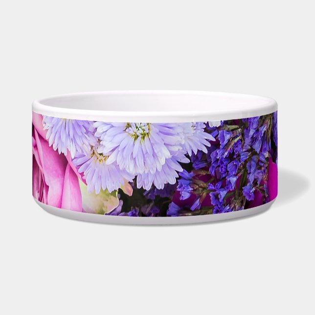 Comedero Patrón de flores 8 (Frente)