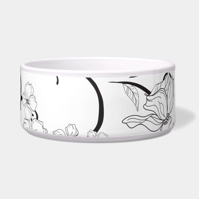 Comedero Patrón de Flores Asombrosas 7 (Frente)