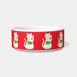 Comedero Patrón de gato lucky oriental