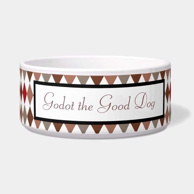 Comedero Patrón de Harlequin (Frente)