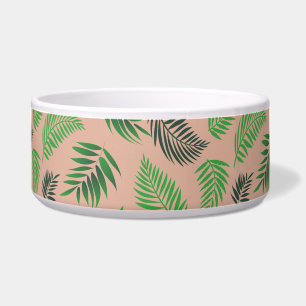 Comedero Patrón de hojas tropicales 10