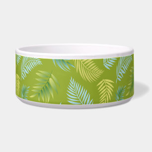 Comedero Patrón de hojas tropicales 16