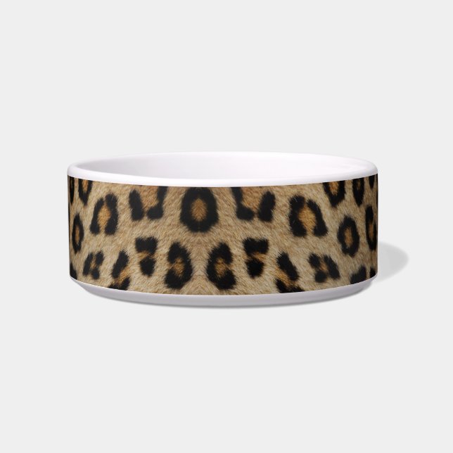 Comedero Patrón de impresión de animales de piel de leopard (Frente)