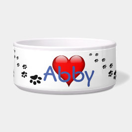 Comedero Patrón de impresión de gráfico de nombre de Mascot