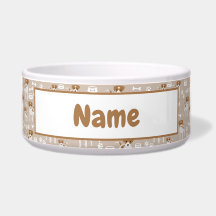 Patrón de impresiones de la pintura con cachorro d