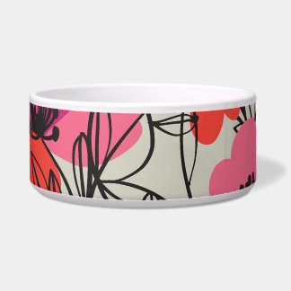 Comedero Patrón de inviolabilidad de la vendimia floral de 