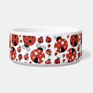 Comedero Patrón De Ladybugs, Cute Ladybugs, Red Ladybugs