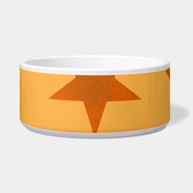 Comedero Patrón de las estrellas doradas 2 (Frente)