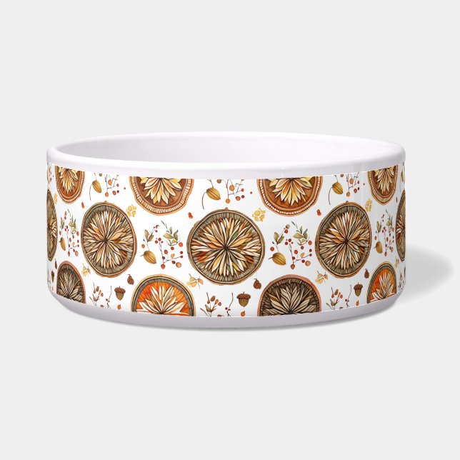 Comedero Patrón de Mandala de otoño (Frente)