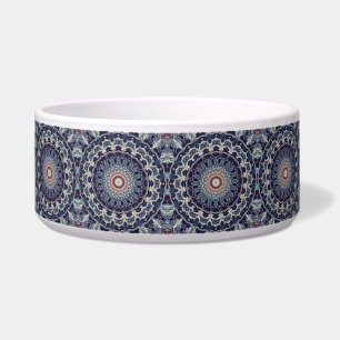 Comedero Patrón de mandala ornamental sin soldadura arábigo
