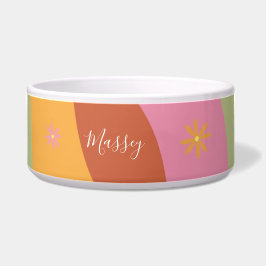 Comedero Patrón de nombre floral Groovy   