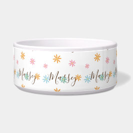 Comedero Patrón de nombre floral Groovy     