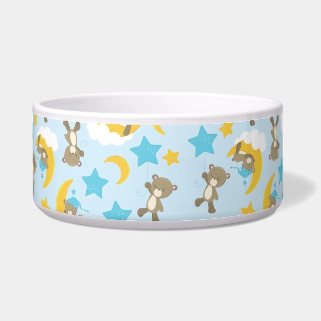 Comedero Patrón De Osos, Osos Cubiertos, Osos De Teddy, Est (Frente)