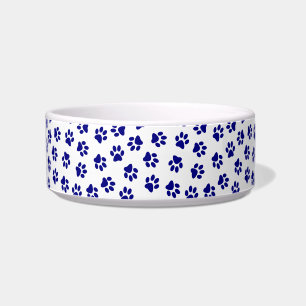 Comedero Patrón De Patas, Patas De Perro, Patas Azules De L