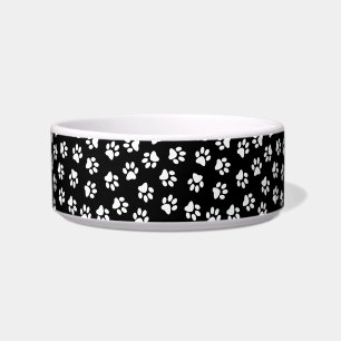 Comedero Patrón De Patas, Patas De Perro, Patas Blancas