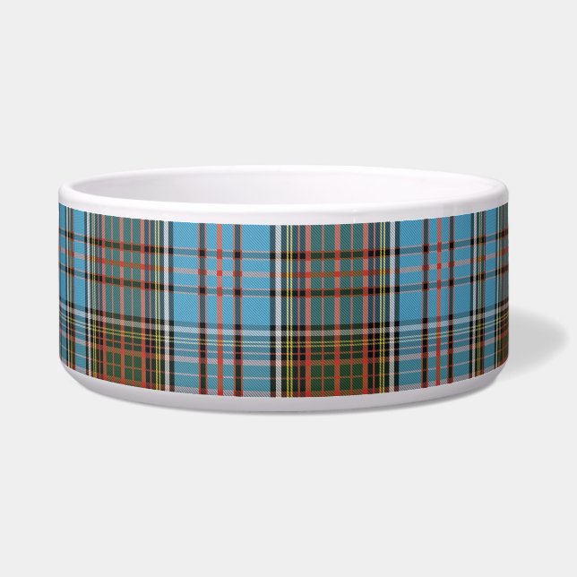 Comedero Patrón de Plaid Clan Anderson Tartan (Frente)