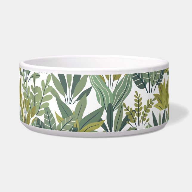 Comedero Patrón de plantas (Frente)