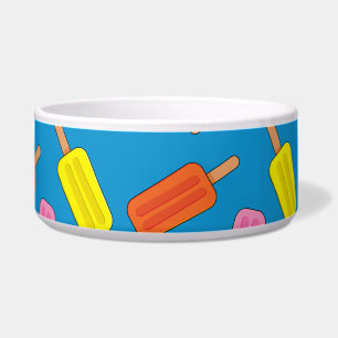 Comedero Patrón de Popsicles Coloridos