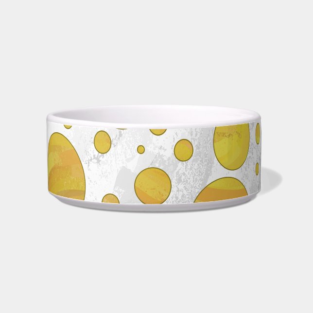 Comedero Patrón de punto de polka de piña (Derecha)