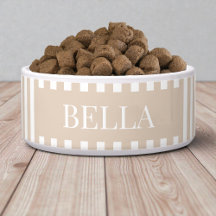 Patrón de rayas beige moderno personalizado para p