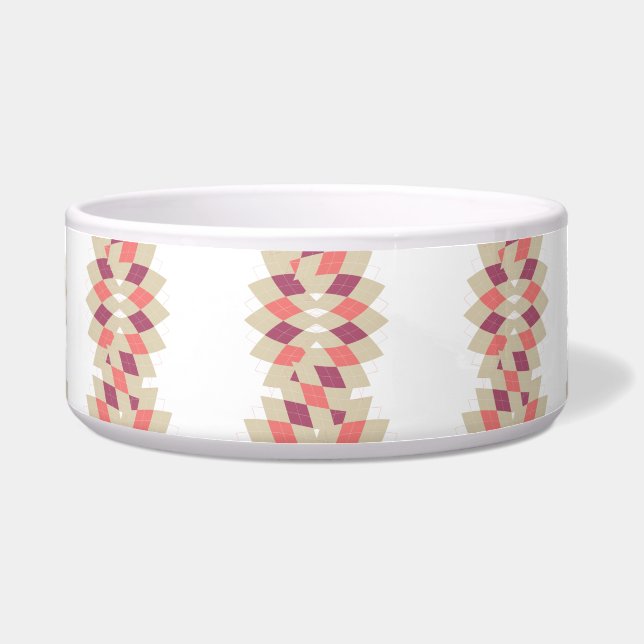 Comedero Patrón de remolque de diamantes (Frente)