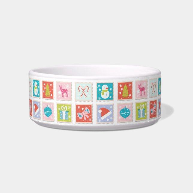 Comedero Patrón de sello de posta de vacaciones de los navi (Frente)