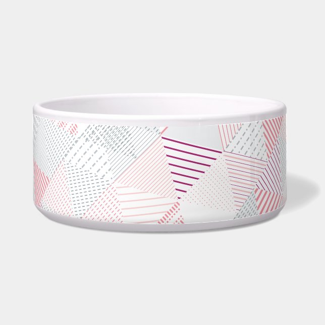 Comedero Patrón de triángulos 2 (Frente)